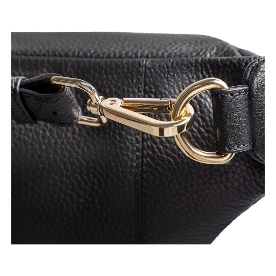 Lazarotti Bologna Borsa da cintura con doppia zip Crossbody in pelle 25 cm
