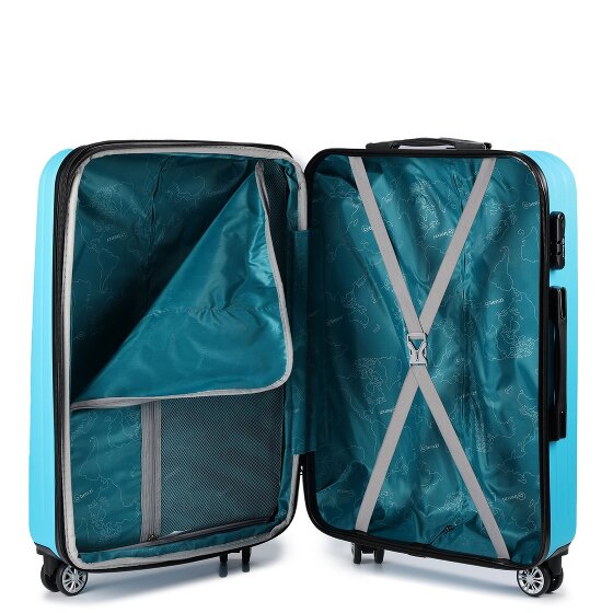 Benzi 5493 4 ruote Carrello M 66 cm con piega di espansione