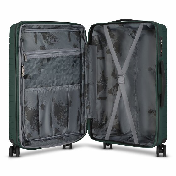 Franky Dallas 3.0 Carrello a 4 ruote M 65 cm con piega elastica