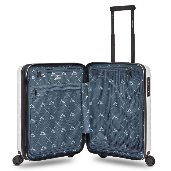 Bergpfeil Travel 4 ruote Trolley cabina S 55 cm espandibile