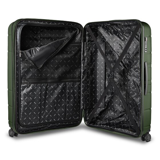 Redolz Essentials 11 4 ruote Set di valigie 3 pezzi espandibile