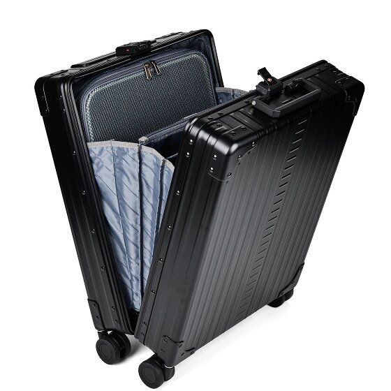 Aleon Trolley cabina Business a 4 ruote in alluminio, 55 cm