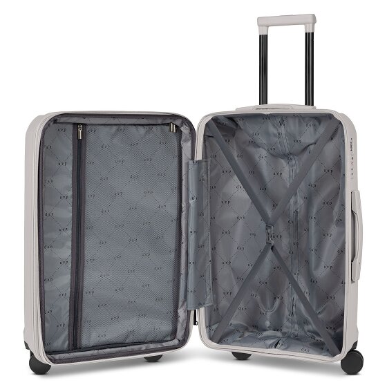d&n South Dakota 4 ruote Set di valigie 3 pezzi con piega di espansione