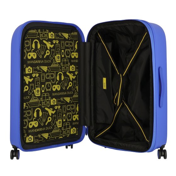 Mandarina Duck Logoduck + 4 ruote Carrello L 75 cm