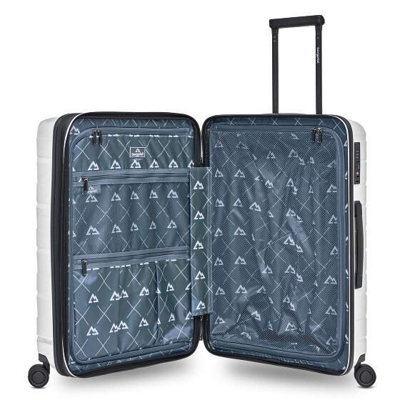 Bergpfeil Trolley da viaggio a 4 ruote M 66 cm con piega ad espansione