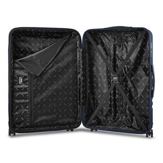 Redolz Pro ABS 4 ruote Carrello 74 cm espandibile