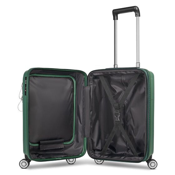 Bric's Cervia 2.0 4 ruote Carrello della cabina S 55 cm Scomparto per laptop con piega di espansione