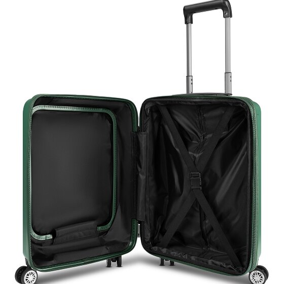 Bric's Cervia 2.0 4 ruote Carrello della cabina S 55 cm Scomparto per laptop con piega di espansione