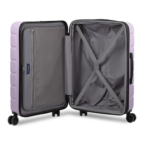 Saxoline Miami 4 ruote Carrello M 65 cm con piega di espansione