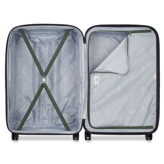 Delsey Paris Meteor 4 ruote Set di valigie 3 pezzi con piega di espansione