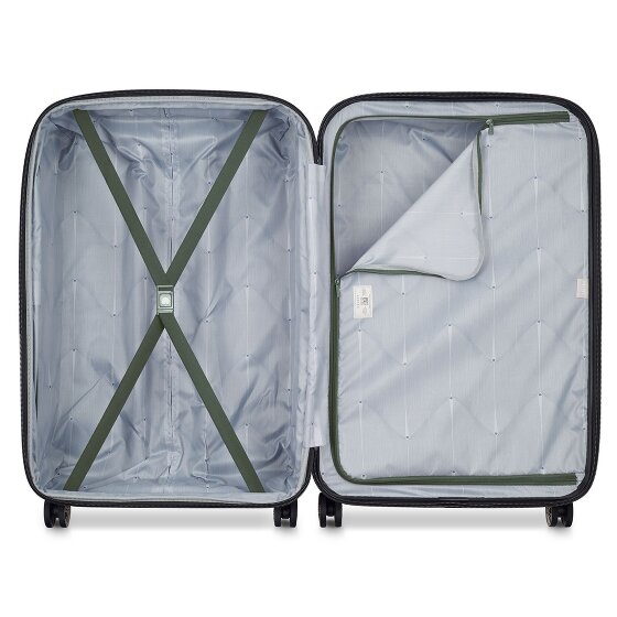 Delsey Paris Meteor 4 ruote Set di valigie 3 pezzi con piega di espansione