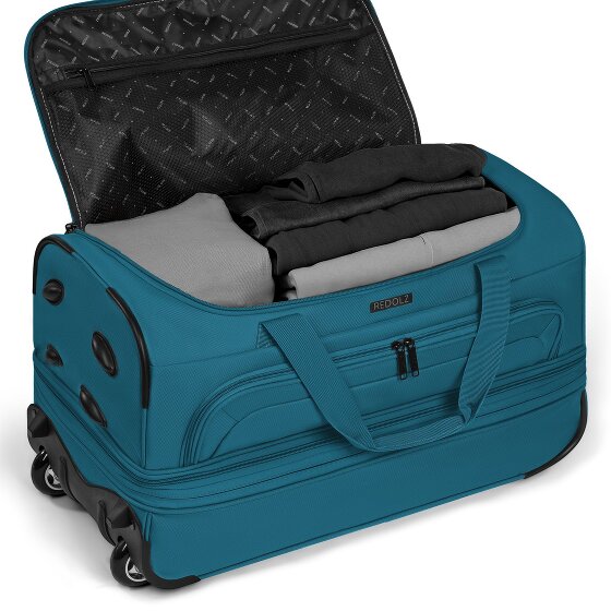 Redolz Duffle Essentials Borsa da viaggio a 2 ruote 55 cm M con patta di espansione