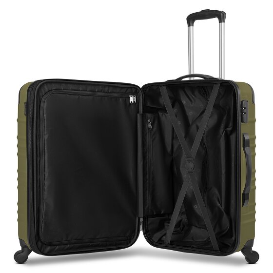Wenger Amplar Evo 4 ruote Set di valigie 3 pezzi con piega di espansione