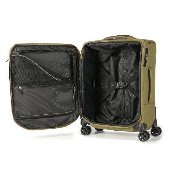 Samsonite Spark Sng Eco 4 ruote Carrello della cabina 55 cm con piega di espansione