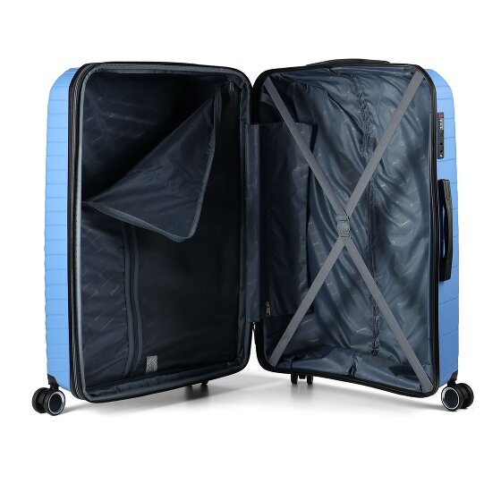 Benzi 5808 4 ruote Carrello 74 cm con piega di espansione