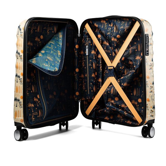 American Tourister Wavebreaker Disney 4 ruote Carrello della cabina 55 cm