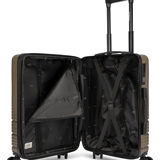 camel active Hanoi 4 ruote Trolley cabina S 55 cm espandibile