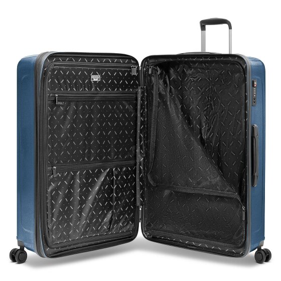 Redolz Set di valigie Essentials 14 a 4 ruote 2 pz. scomparto per laptop con piega elastica