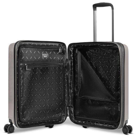 Redolz Set di valigie Essentials 14 a 4 ruote + beauty case 4 pezzi con piega elastica
