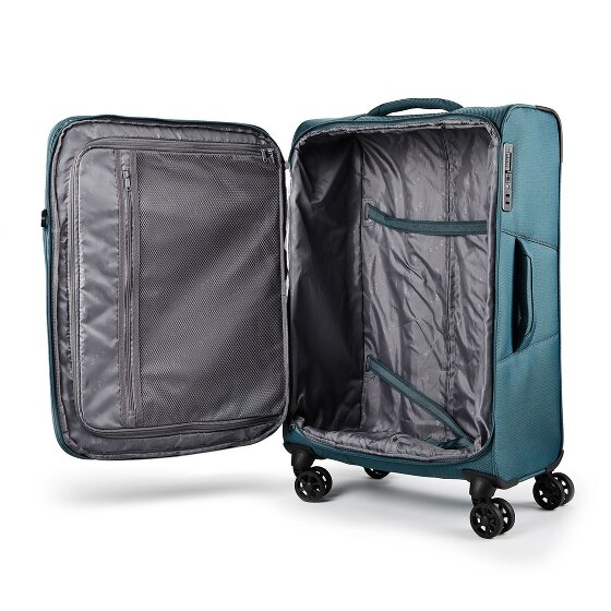 d&n Travel Line 9804 4 ruote Carrello M 68 cm espandibile