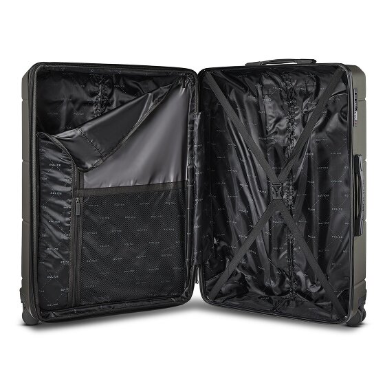 Police London 4 ruote Carrello 74 cm espandibile