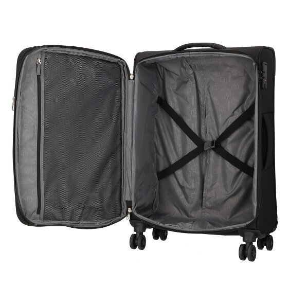 American Tourister Blazing Ride 4 ruote Set di valigie 3 pezzi con piega di espansione