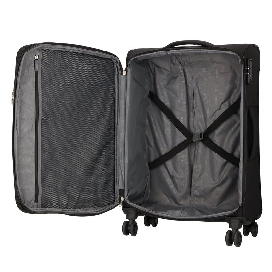 American Tourister Blazing Ride 4 ruote Set di valigie 3 pezzi con piega di espansione