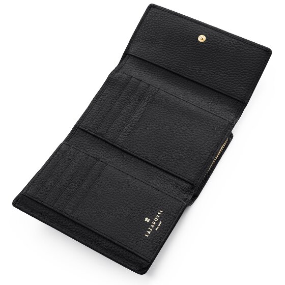 Lazarotti Bologna Portafoglio XL in pelle con scomparto con zip 14 cm