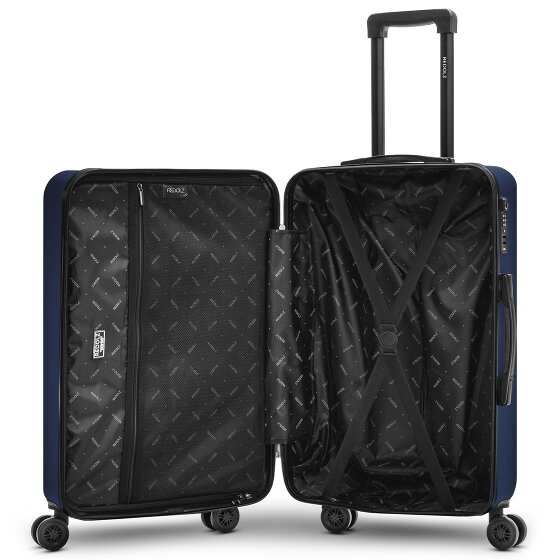 Redolz Essentials 09 3-SET 4 ruote Set di valigie 3 pezzi
