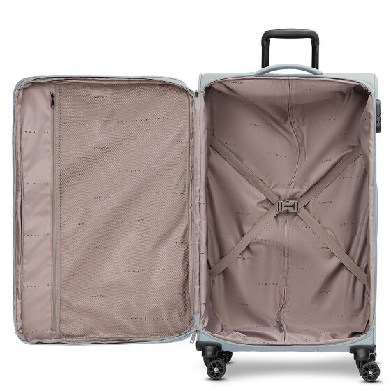 Stratic taska Trolley a 4 ruote L 76 cm con piega a espansione