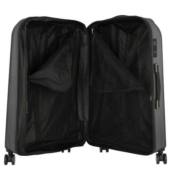 Polestream Moonrock 4 ruote Carrello 78 cm con piega di espansione