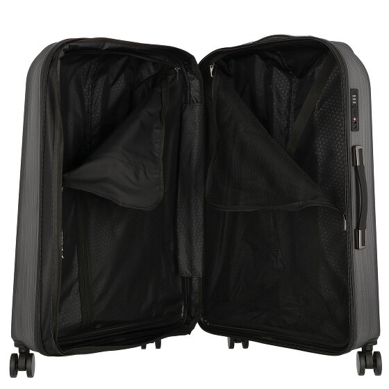 Polestream Moonrock 4 ruote Carrello L 78 cm con piega di espansione
