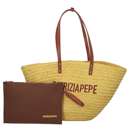 Patrizia Pepe Summer Straw Borsa shopper 51 cm