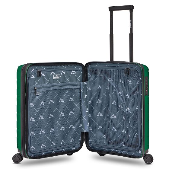 Bergpfeil Travel 4 ruote Trolley cabina S 55 cm espandibile