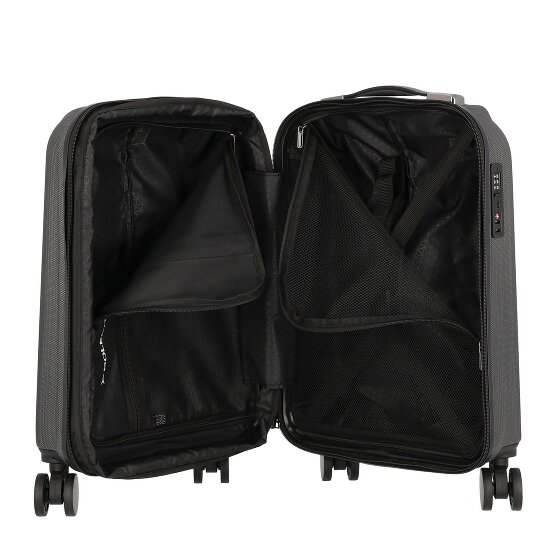 Polestream Moonrock 4 ruote Carrello della cabina 55 cm con piega di espansione