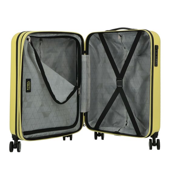 Gabol Future Plus 4 ruote Carrello della cabina 55 cm con piega di espansione