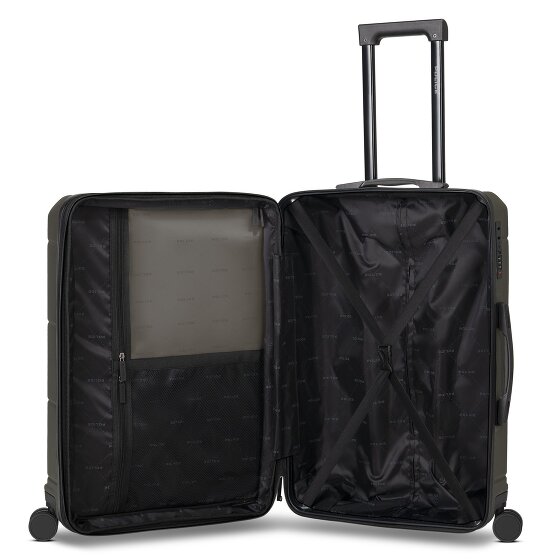 Police London 4 ruote Carrello 64 cm con piega di espansione