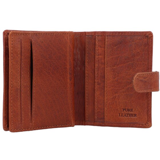 Spikes & Sparrow Portafoglio RFID in pelle 8 cm