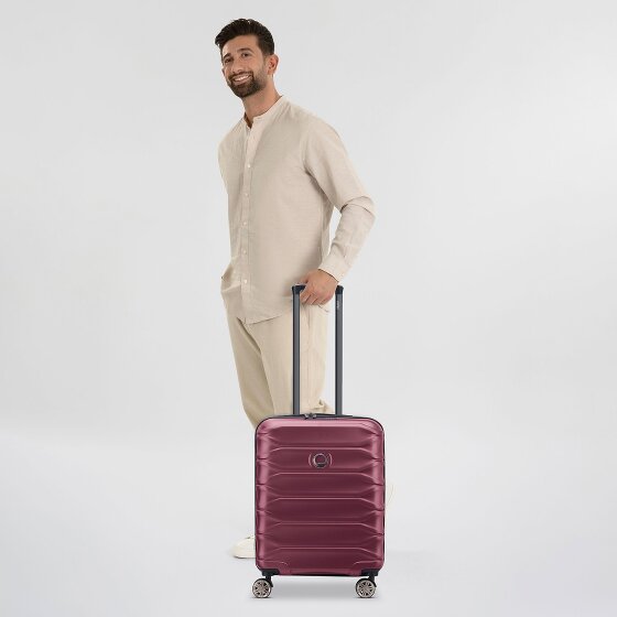 Delsey Paris Meteor 4 ruote Carrello della cabina 55 cm con piega di espansione