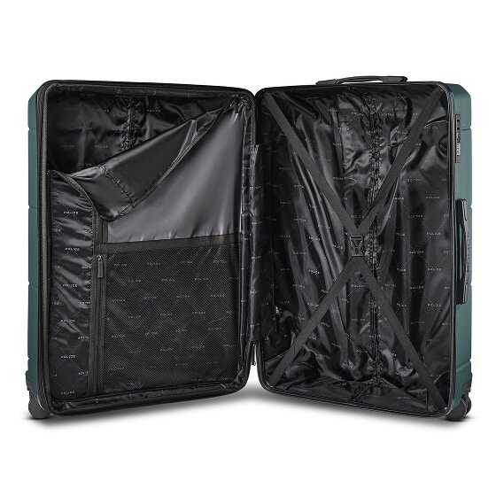 Police London 4 ruote Carrello 74 cm espandibile