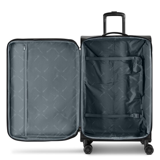 bugatti Valencia Soft 4 ruote Carrello L 75 cm con piega di espansione