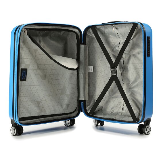 Gabol Future Plus 4 ruote Carrello della cabina 55 cm con piega di espansione Gabol Future Plus 4 ruote Carrello della cabina 55 cm con piega di espansione