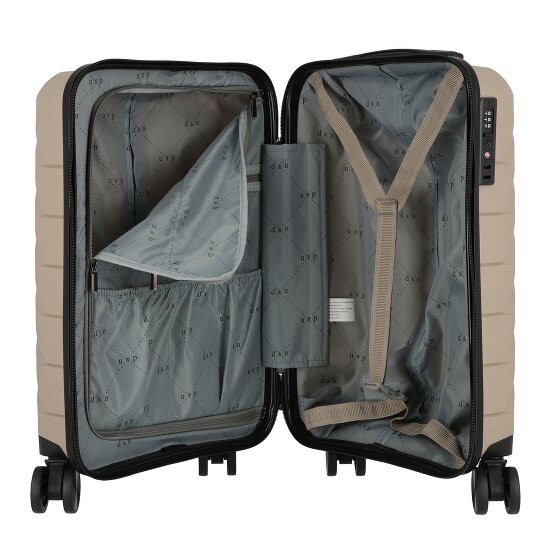 d&n Travel Line 4100 4 ruote Carrello della cabina S 54 cm