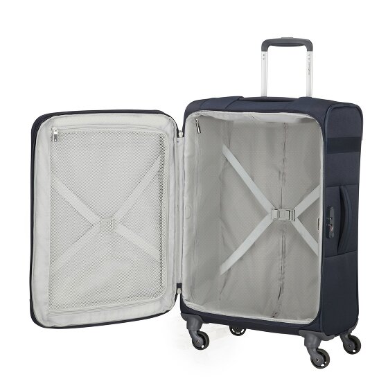 Samsonite Citybeat 4 ruote Carrello 66 cm con piega di espansione