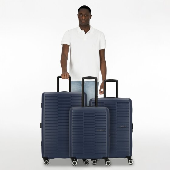 American Tourister Sunset Hills 4 ruote Set di valigie 3 pezzi