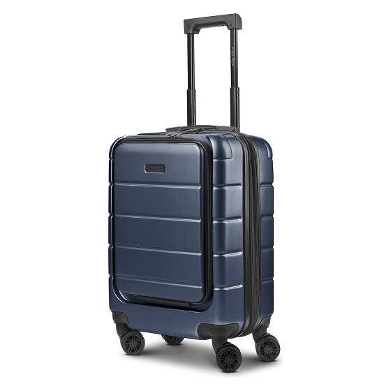 Police Dublin 4 ruote Trolley cabina S 54 cm Vano porta PC espandibile