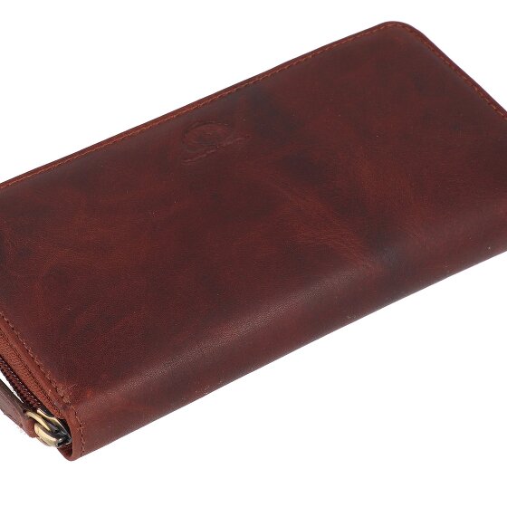 Greenburry Rugged Portafoglio Protezione RFID Pelle 19 cm