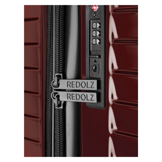 Redolz Essentials 18 2.0 4 ruote Set di valigie 3 pezzi espandibile