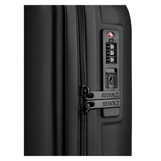 Redolz Pro ABS 4 ruote Set di valigie 3 pezzi espandibile