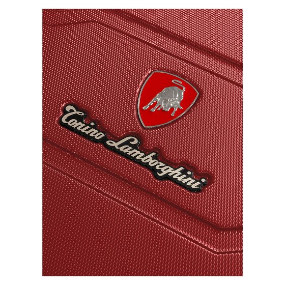 Tonino Lamborghini Bologna 4 ruote Set di valigie 3 pezzi